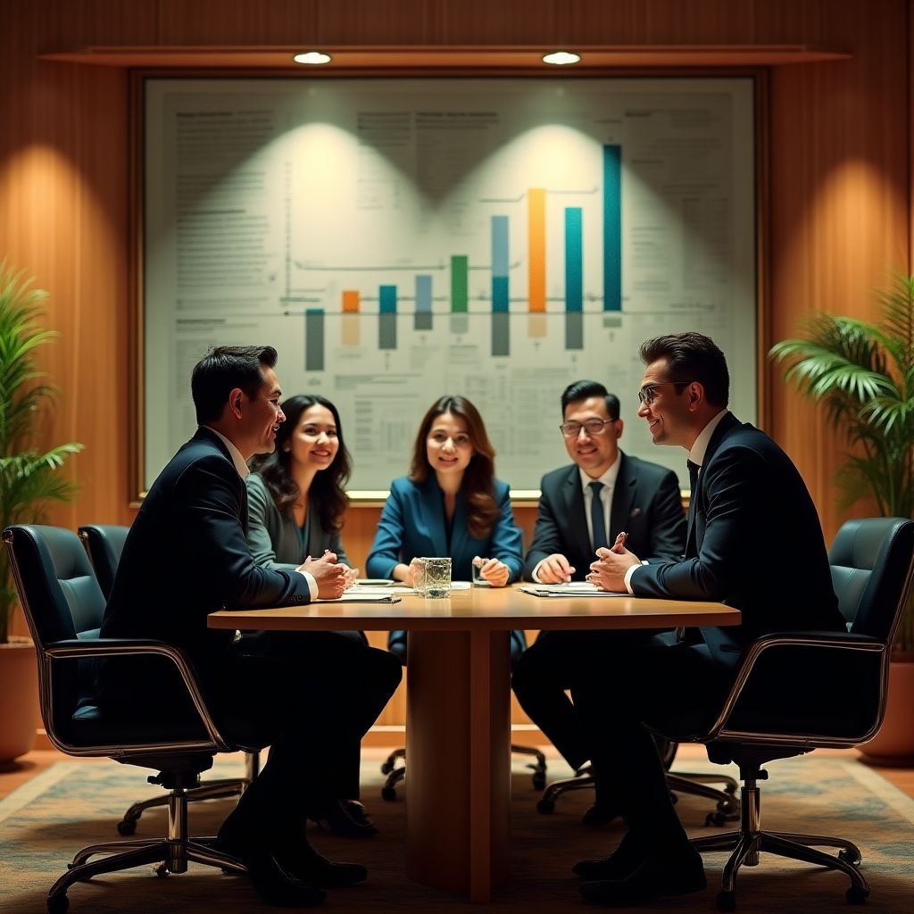Reunión estratégica con clientes
